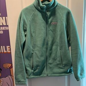 Columbia Green Fleece Jacket